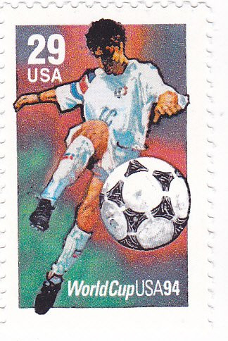 1994 U.S. 29c Stamp World Cup Soccer Championships Issue Scott2834