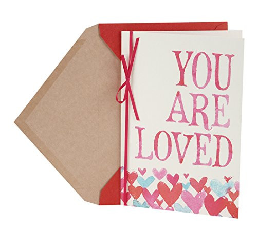 Hallmark Mahogany Valentines Day Card Watercolor Hearts Hallmark Mahogany Valentines Day Card Watercolor Hearts
