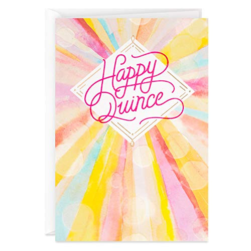 Hallmark Vida Quinceañera Birthday Card Happy Quince 399RZM1008 Hallmark Vida Quinceañera Birthday Card Happy Quince 399RZM1008