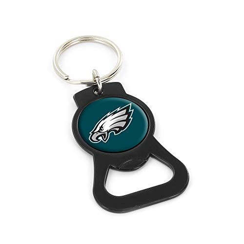 Aminco NFL Philadelphia Eagles Bottle Opener Keychain Team Color 4 NFL-BK-702-24-BK Aminco NFL Philadelphia Eagles Bottle Opener Keychain Team Color 4 NFL-BK-702-24-BK
