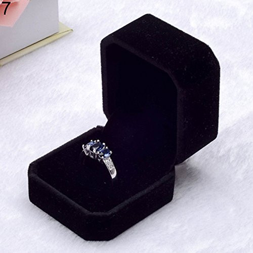 ekqw015l Fashion Jewelry Box Organizer Storage Container and Velvet Engagement Wedding Earring Ring Pendant Jewelry Display Box Gift Case ekqw015l Fashion Jewelry Box Organizer Storage Container and Velvet Engagement Wedding Earring Ring Pendant Jewelry Display Box Gift Case