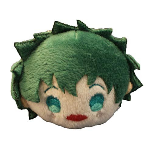 WerNerk My Hero Academia Plush Keychain Midoriya Izuku All Might Deku Mini Plush Doll Anime Cartoon Image Pillow Keychain Pendant Anime Fans Gift 3.5inch Izuku Midoriya Deku