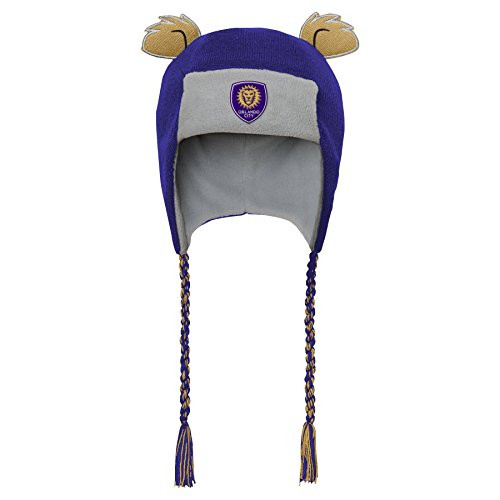 MLS Orlando R S67DL Boys Ears Trooped Hat One Size Regal Purple