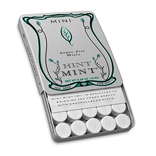 Hint Mint Mini Sugar Free Candy Mints 0.36-ounce Tin Peppermint