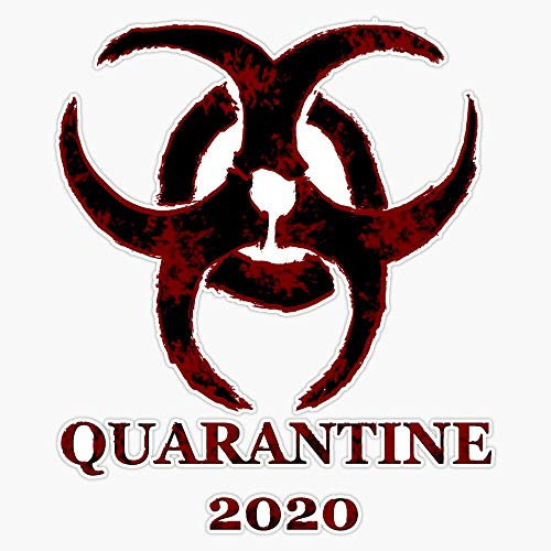 CNW Studio Quarantine 2020 Vinyl Decal Wall Laptop Car Bumper Sticker 5 inch