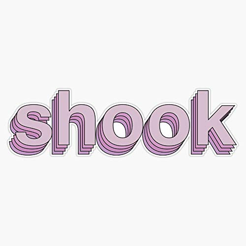EMC Graphics Im Shook Vinyl Waterproof Sticker Decal Car Laptop Wall Window Bumper Sticker 5 inch EMC Graphics Im Shook Vinyl Waterproof Sticker Decal Car Laptop Wall Window Bumper Sticker 5 inch