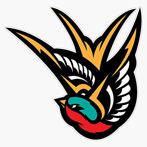 EMC Graphics Swallow Tattoo Flash Logo Vinyl Waterproof Sticker Decal Car Laptop Wall Window Bumper Sticker 5 inch EMC Graphics Swallow Tattoo Flash Logo Vinyl Waterproof Sticker Decal Car Laptop Wall Window Bumper Sticker 5 inch