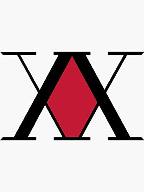 Hunter X Hunter Logo Sticker - Sticker Graphic - Auto Wall Laptop Cell Phone Bumper Sticker - 5 inch Sticker