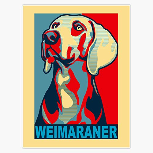 Weimaraner Sticker Vinyl Waterproof Sticker Decal Car Laptop Wall Window Bumper Sticker 5 inch