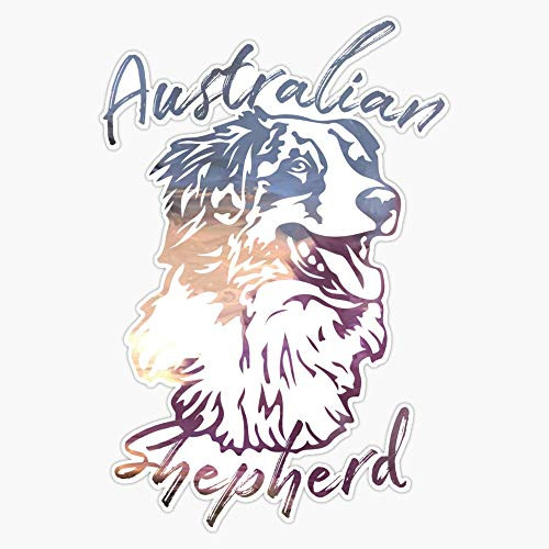Australian Shepherd Vinyl Waterproof Sticker Decal Car Laptop Wall Window Bumper Sticker 5 inch Australian Shepherd Vinyl Waterproof Sticker Decal Car Laptop Wall Window Bumper Sticker 5 inch