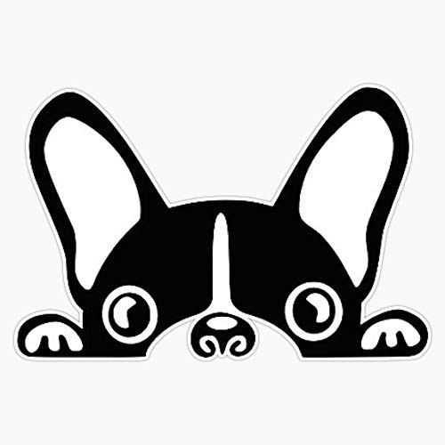 French Bull Dog Sticker Vinyl Waterproof Sticker Decal Car Laptop Wall Window Bumper Sticker 5 inch