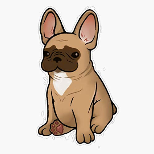 Frenchie - Fawn Vinyl Waterproof Sticker Decal Car Laptop Wall Window Bumper Sticker 5 inch Frenchie - Fawn Vinyl Waterproof Sticker Decal Car Laptop Wall Window Bumper Sticker 5 inch