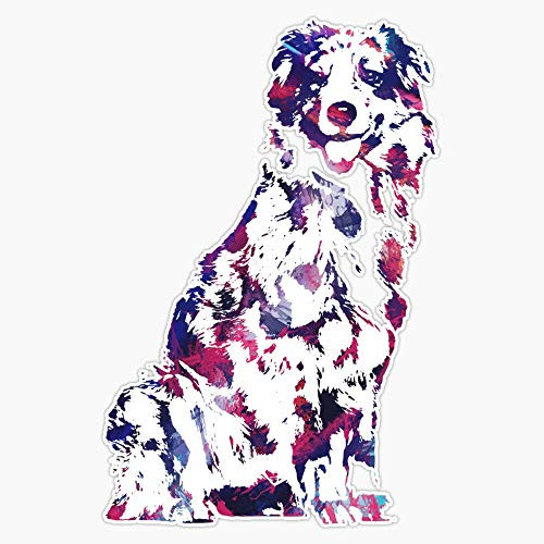 Australian Shepherd Aussie Vinyl Waterproof Sticker Decal Car Laptop Wall Window Bumper Sticker 5 inch Australian Shepherd Aussie Vinyl Waterproof Sticker Decal Car Laptop Wall Window Bumper Sticker 5 inch