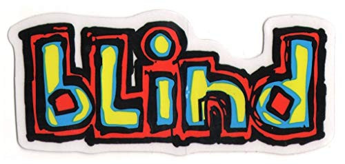 Blind Logo Skateboard Sticker - 5 Inch Sticker Graphic - Auto Wall Laptop Cell phone Bumper Window Decal Sticker