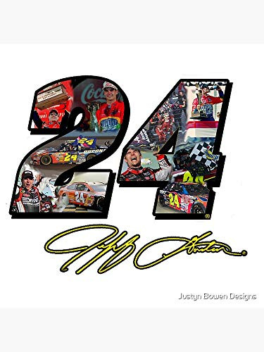 Jeff Gordon Tribute  Various Products  - 24Ever Sticker - Sticker Graphic - Auto Wall Laptop Cell Truck Sticker for Windows Cars Trucks