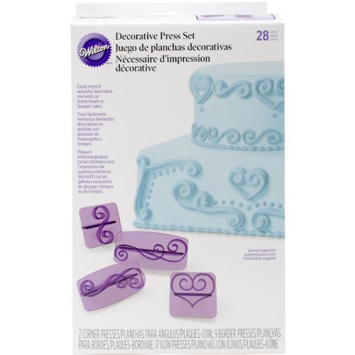 Wilton 2104-0239 28-Piece Decorative Press Set