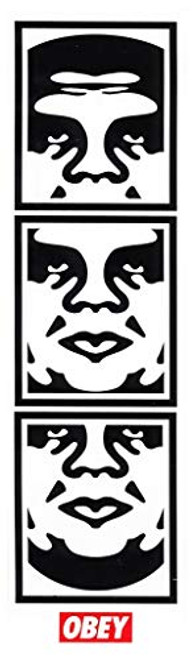 Obey Giant Skateboard Sticker - Sticker Graphic - Auto Wall Laptop Cell Truck Sticker for Windows Cars Trucks