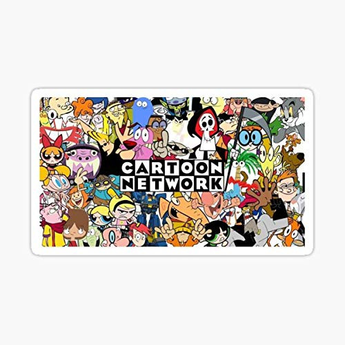 Cartoon Network Sticker - Sticker Graphic - Auto Wall Laptop Cell Truck Sticker for Windows Cars Trucks