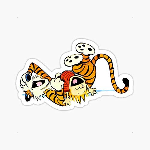 Calvin and Hobbes Bill Watterson Sticker - Sticker Graphic - Auto Wall Laptop Cell Truck Sticker for Windows Cars Trucks Calvin and Hobbes Bill Watterson Sticker - Sticker Graphic - Auto Wall Laptop Cell Truck Sticker for Windows Cars Trucks