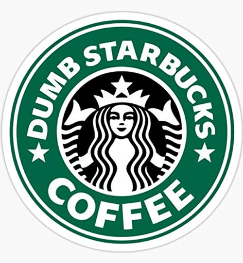 Nathan for You- Dumb Starbucks - Sticker Graphic - Auto Wall Laptop Cell Truck Sticker for Windows Cars Trucks Nathan for You- Dumb Starbucks - Sticker Graphic - Auto Wall Laptop Cell Truck Sticker for Windows Cars Trucks