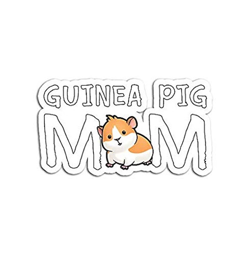 Guinea Pig Mom Lover - Sticker Graphic - Auto Wall Laptop Cell Truck Sticker for Windows Cars Trucks Guinea Pig Mom Lover - Sticker Graphic - Auto Wall Laptop Cell Truck Sticker for Windows Cars Trucks