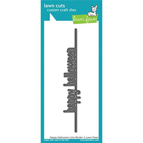 Lawn Fawn Lawn Cuts Custom Craft Die LF2061 Happy Halloween Line Border Lawn Fawn Lawn Cuts Custom Craft Die LF2061 Happy Halloween Line Border