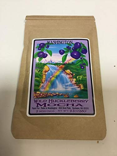 Mocha - Washington Wild Huckleberry Mocha for two - 2.4oz Pouch