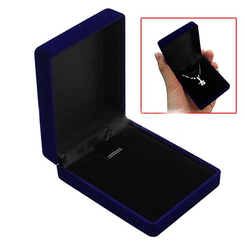 fublousRR5 Jewelry Box Elegant Velvet Earring Necklace Bracelet Jewelry Display Holder Storage Box Case fublousRR5 Jewelry Box Elegant Velvet Earring Necklace Bracelet Jewelry Display Holder Storage Box Case