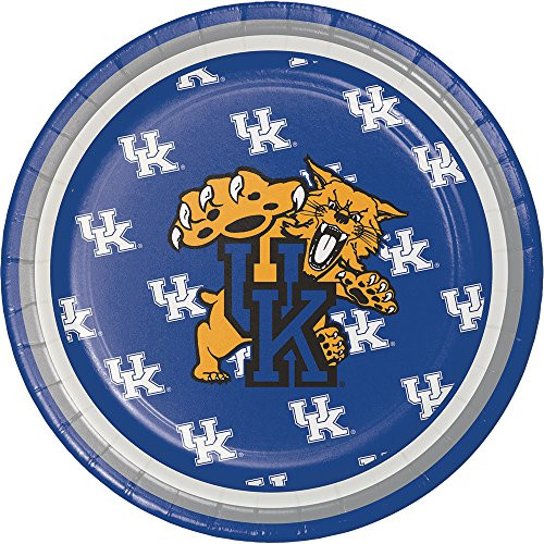 8-Count NCAA Dessert Paper Plates Kentucky Wildcats