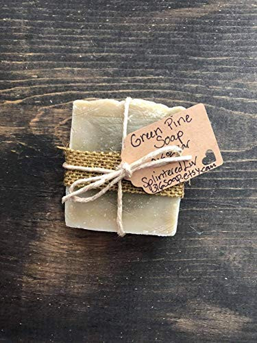 Green Pine Soap Handmade Soap Organic Bar Soap Natural Soap Co Worker Gift Gift For A Man