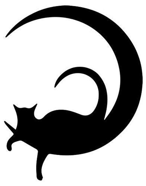 Cat On Moon Animal - Sticker Graphic - Auto Wall Laptop Cell Truck Sticker for Windows Cars Trucks Cat On Moon Animal - Sticker Graphic - Auto Wall Laptop Cell Truck Sticker for Windows Cars Trucks
