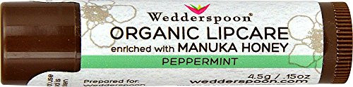 Wedderspoon Lip Balm Manuka Peppermint 0.15 oz Wedderspoon Lip Balm Manuka Peppermint 0.15 oz