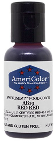AmeriColor AmeriMist - Red Red Airbrush Food Color .65 oz