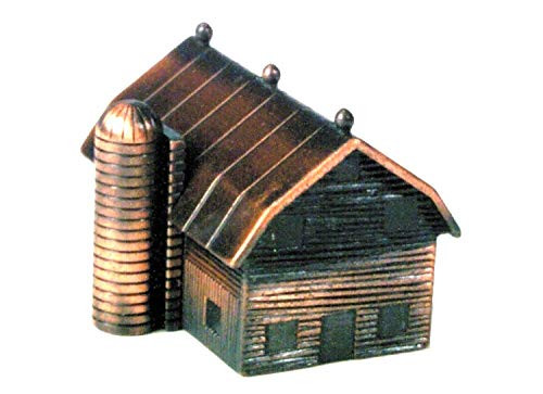 Barn with Silo Die Cast Metal Collectible Pencil Sharpener