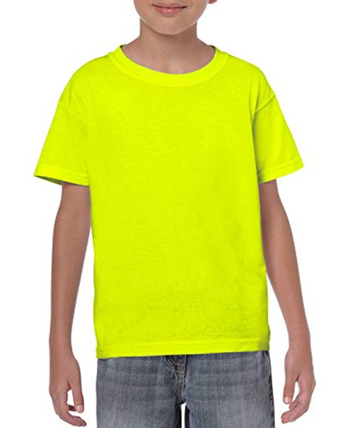 Gildan - Youth Heavy Cotton 100 percent Cotton T-Shirt. 5000B