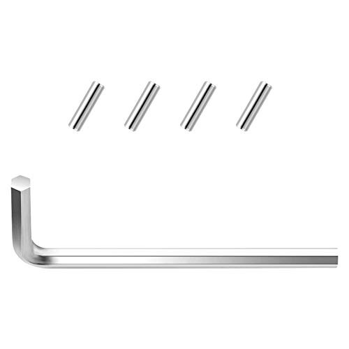 DAYREE Spring Hinge Tension Pin Replacement Kit Including Hex Wrench and 4 PCS Spring Hinge Pin for Spring Hinges Self Closing Hinges