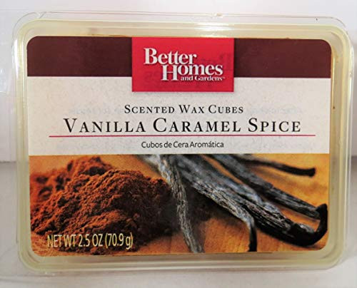 Vanilla Caramel Spice Scented Wax Cubes