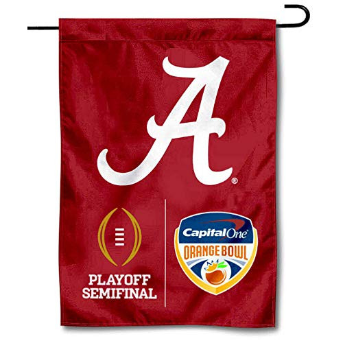 College Flags  and  Banners Co. Alabama Crimson Tide 2018 Orange Bowl Semifinal Game Garden Flag