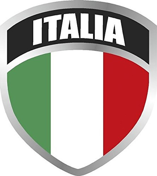 LPF USA Magnet Italy Italian Italia ITL Shield Decal Badge Car Magnetic Sticker VAR