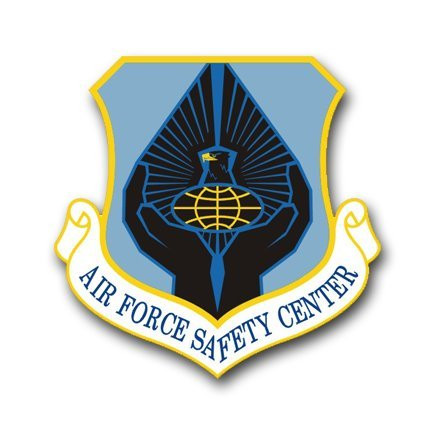 MAGNET US Air Force Safety Center Decal Magnetic Sticker 5.5 inch