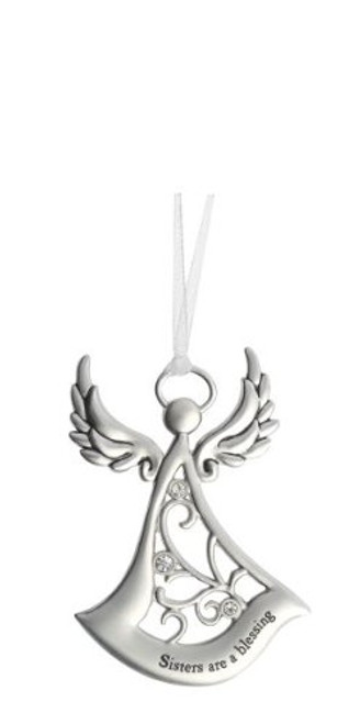 Ganz Angels By Your Side Ornament - Sisters are a blessing
