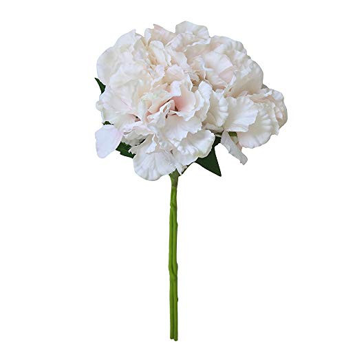 Alisy Peony Artificial Flowers Artificial Silk Fake Flowers Peony Floral Wedding Bouquet Bridal Hydrangea Decor