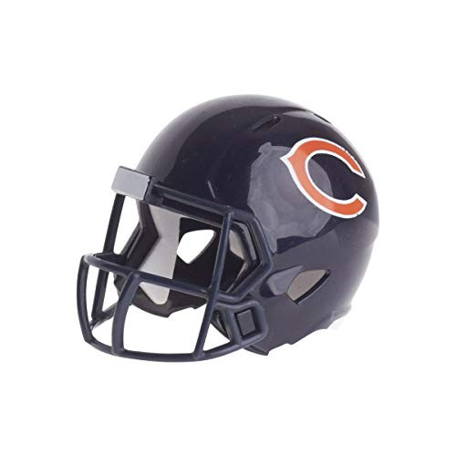 Chicago Bears NFL Riddell Speed Pocket PRO Micro Pocket-Size Mini Football Helmet Chicago Bears NFL Riddell Speed Pocket PRO Micro Pocket-Size Mini Football Helmet