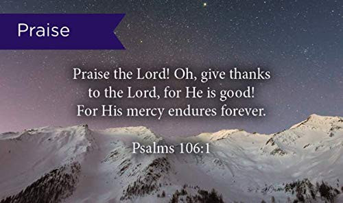 Pass Along Pocket Scripture Cards Praise Psalms 1061 Pack of 25