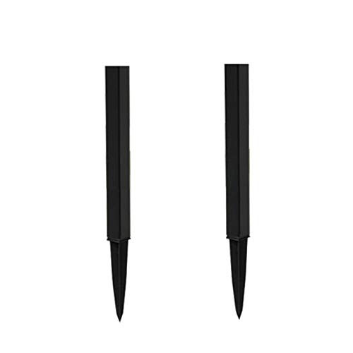 MAGGIFT Replacement Plastic Stakes for Solar Powered LED Garden Lights Set of 2  Not Universal