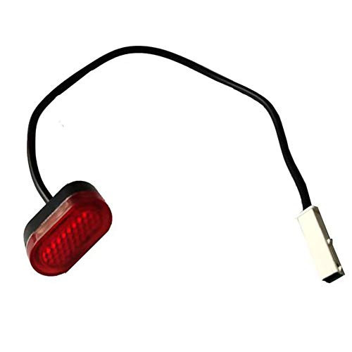 ompait Tail Light Led with Cable Lamp Brake Replacement Electric Scooter Stoplight Night Cycling Rear Warning hionable Safety Accessories for Xiaomi Mijia M365