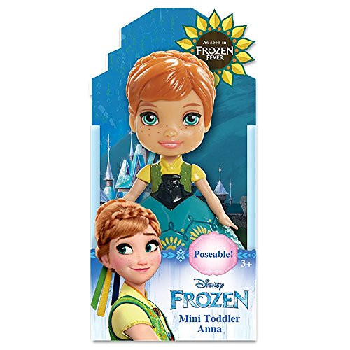Disney Frozen Fever Toodler Anna Poseable Mini Doll Disney Frozen Fever Toodler Anna Poseable Mini Doll