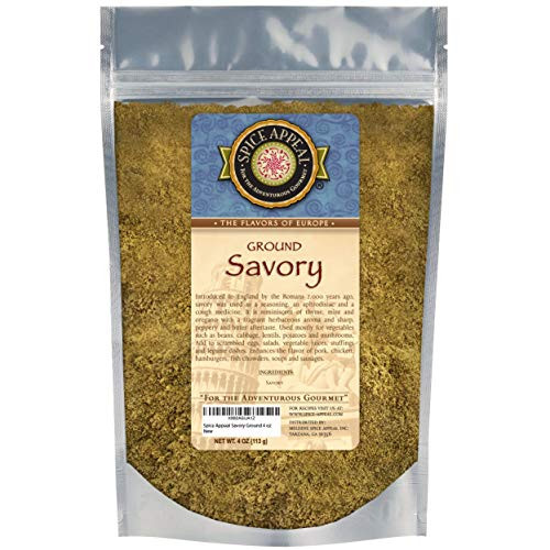 Spice Appeal Savory Ground in resealable stay fresh pouch 4 oz Spice Appeal Savory Ground in resealable stay fresh pouch 4 oz