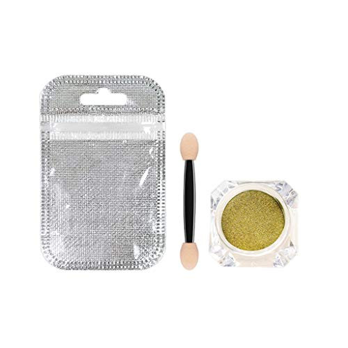 FeiFei66 pop 12 Colors Highly pigmented Holographic Glow Waterproof Pigment Glitter Eyeshadow Loose Powder  B