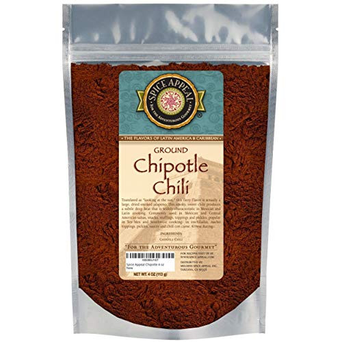 Spice Appeal Chipotle Chili Ground resealable stay fresh pouch 4 oz Spice Appeal Chipotle Chili Ground resealable stay fresh pouch 4 oz